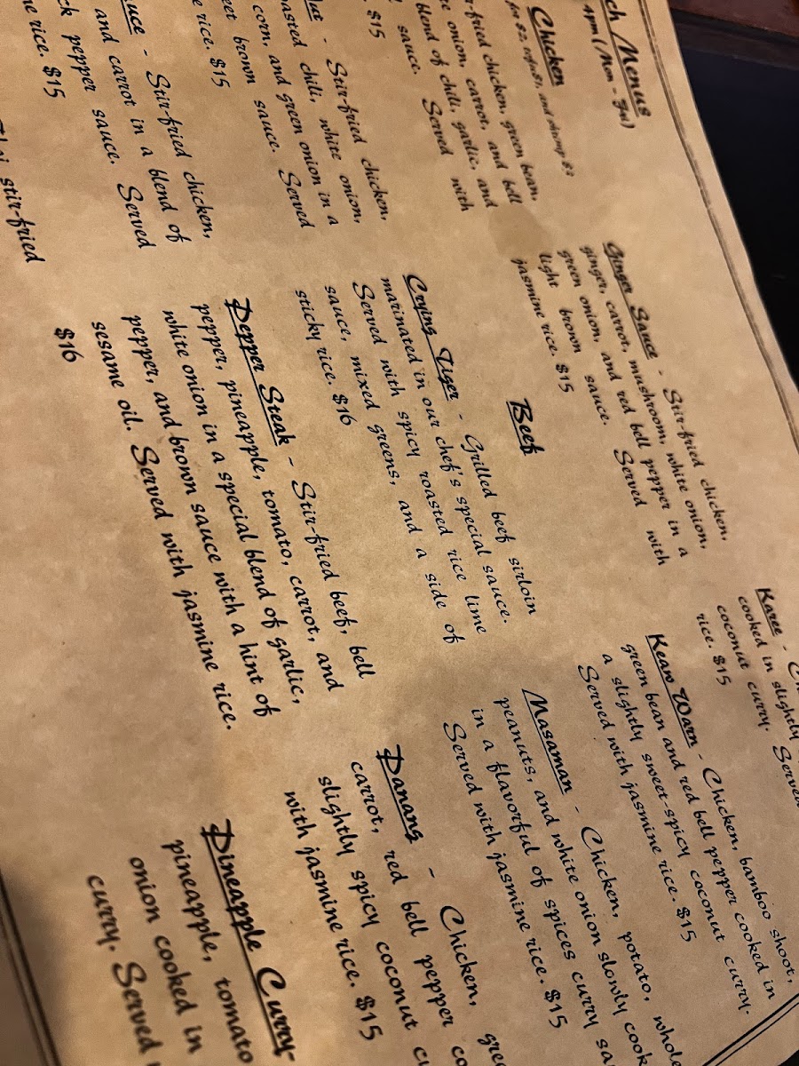 Menu Tara Thai Cuisine-10